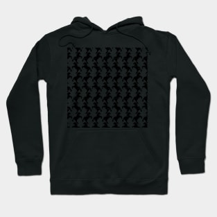 Repeating pattern with jumping horses Hoodie